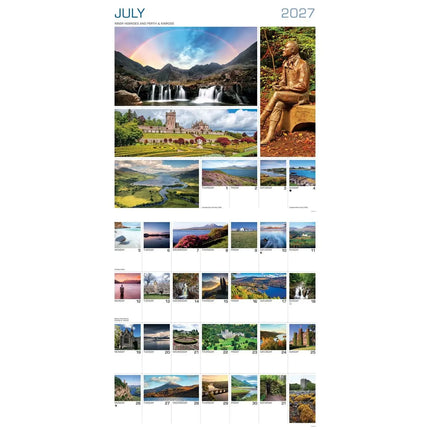 CarouselCalendars 365 Days Around Scotland Kalender 2027