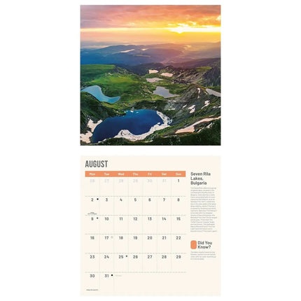 CarouselCalendars Amazing Planet Kalender 2027