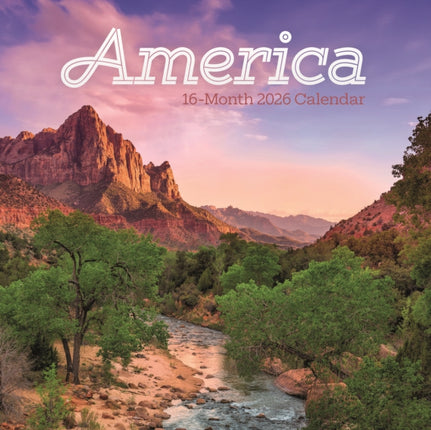 CarouselCalendars Amerika Kalender 2026 Mini