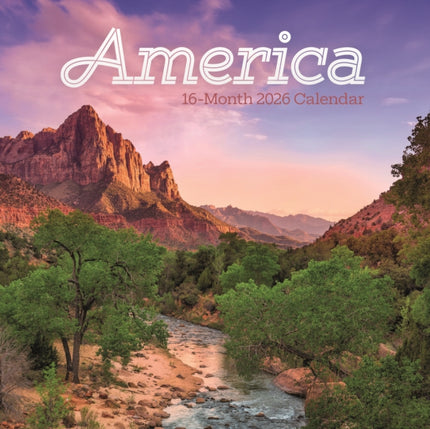 CarouselCalendars Amerika Kalender 2026 Mini