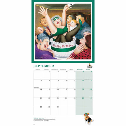 CarouselCalendars Beryl Cook Kalender 2026