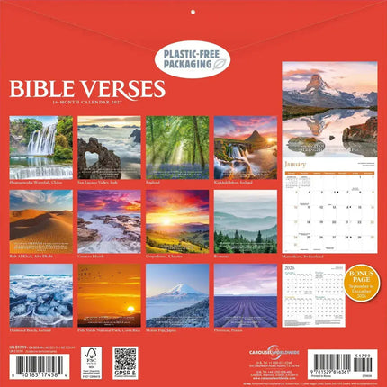 CarouselCalendars Bible Verses Kalender 2027