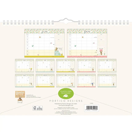 CarouselCalendars Boofle A4 Familie Organiser 2027