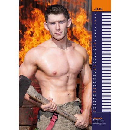 CarouselCalendars Brandweerman Kalender 2027 A3