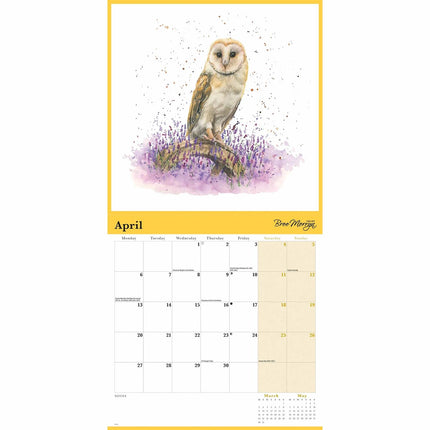CarouselCalendars Bree Merryn, Britse Wildlife Kalender 2026
