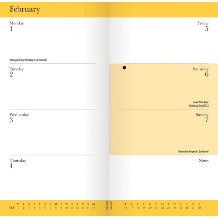 CarouselCalendars Bree Merryn, Bumble & Buddies Slim Agenda 2025