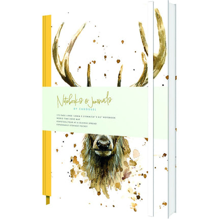 CarouselCalendars Bree Merryn Stag Notitieboek