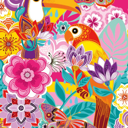 CarouselCalendars Car Pintos Birds, Butterflies & Flowers Notitieboek