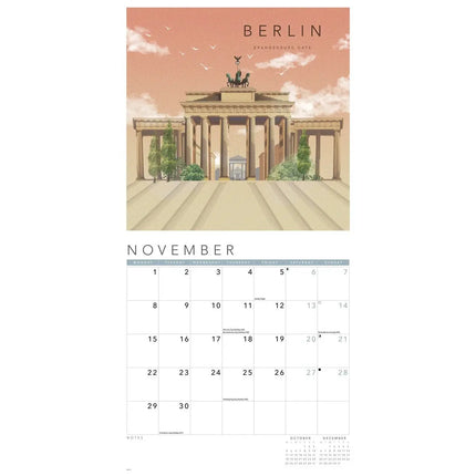 CarouselCalendars City Chic, Orchard Design Kalender 2027