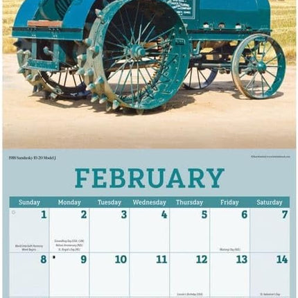 CarouselCalendars Classic Tractors Kalender 2026