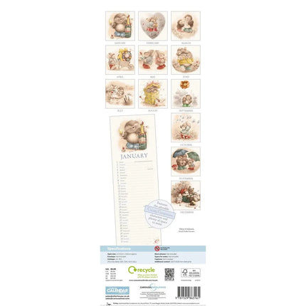 CarouselCalendars Country Companions Kalender 2027 Slimline