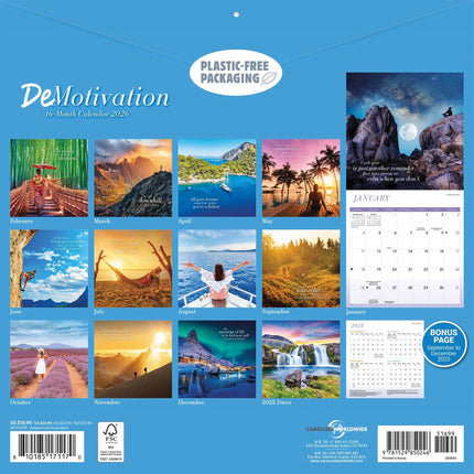 CarouselCalendars Demotivation Kalender 2026