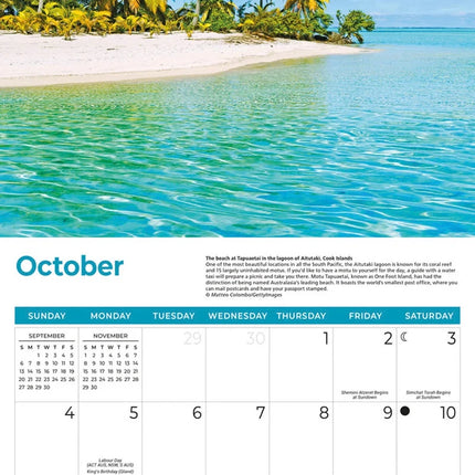 CarouselCalendars Eiland Kalender 2026