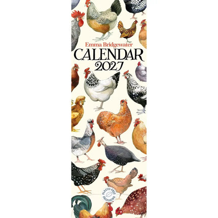 CarouselCalendars Emma Bridgewater Kippen Kalender 2027 Slimline