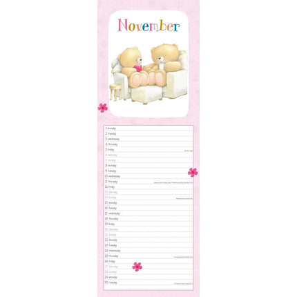 CarouselCalendars Forever Friends Kalender 2027 Slimline