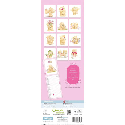 CarouselCalendars Forever Friends Kalender 2027 Slimline