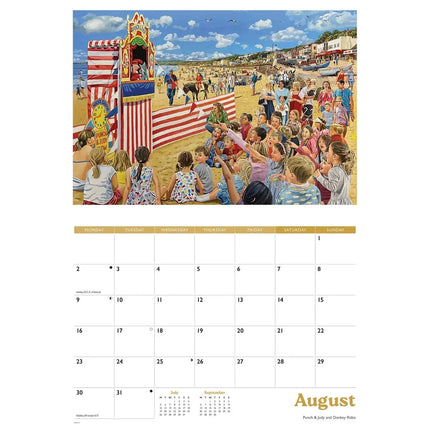 CarouselCalendars Golden Days A4 Planner 2027