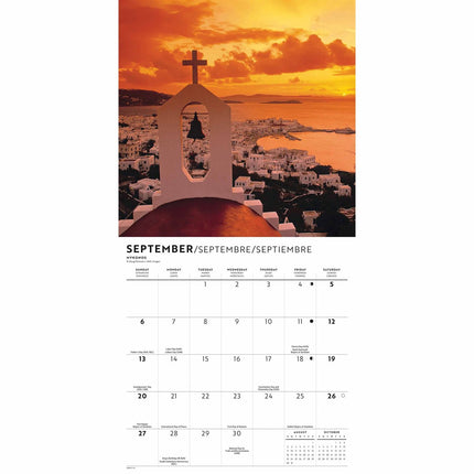 CarouselCalendars Griekenland Mini Kalender 2026