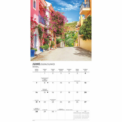 CarouselCalendars Griekenland Mini Kalender 2026