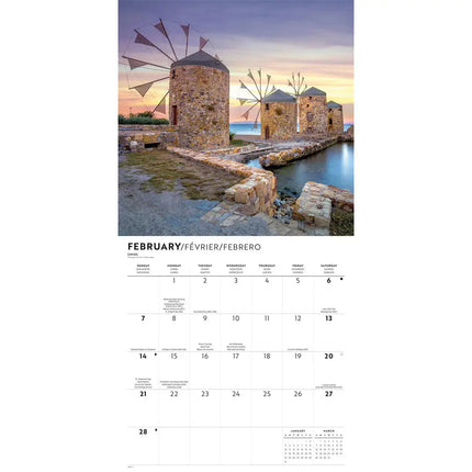 CarouselCalendars Griekse Eilanden Kalender 2027