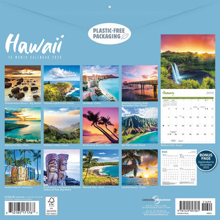 CarouselCalendars Hawaii Kalender 2026