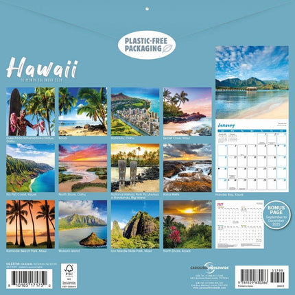 CarouselCalendars Hawaii Kalender 2026