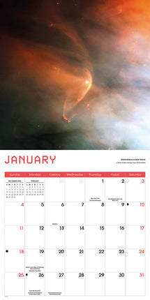CarouselCalendars Hubble Space Telescoop Kalender 2026