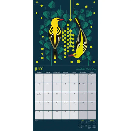 CarouselCalendars I Like Birds Kalender 2027