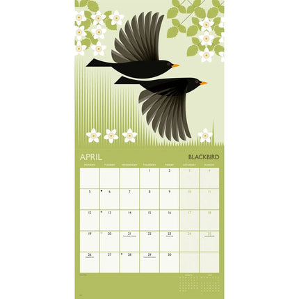CarouselCalendars I Like Birds Kalender 2027