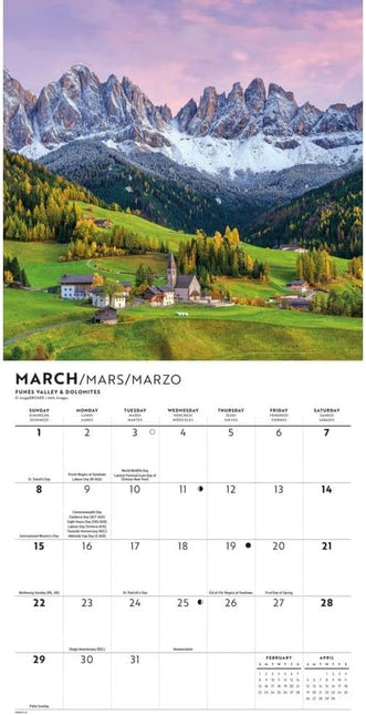 CarouselCalendars Italië Kalender Mini 2026