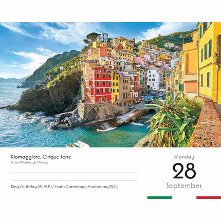 CarouselCalendars Italië Scheurkalender 2026 Boxed