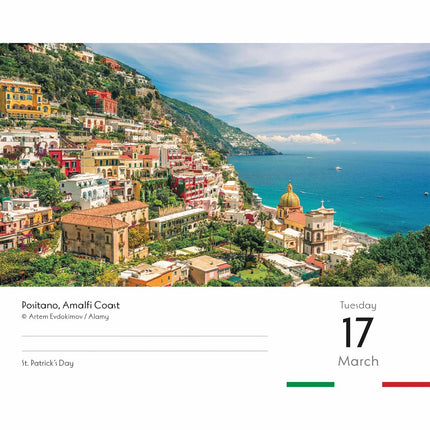 CarouselCalendars Italië Scheurkalender 2026 Boxed