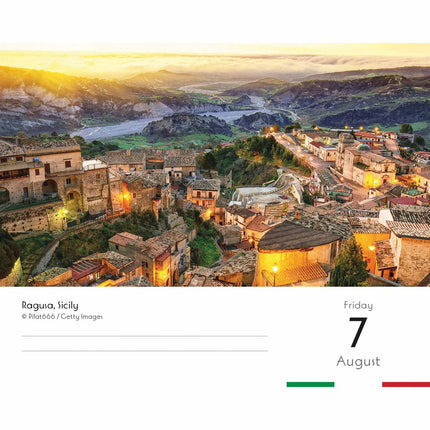 CarouselCalendars Italië Scheurkalender 2026 Boxed