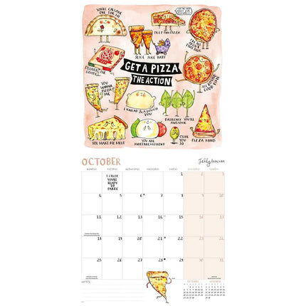 CarouselCalendars Jelly Armchair, Whole Year of Pun Kalender 2027