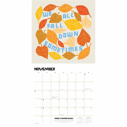 CarouselCalendars Kate Smith Positiviteit Kalender 2026