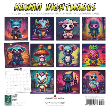 CarouselCalendars Kawaii Kalender 2026