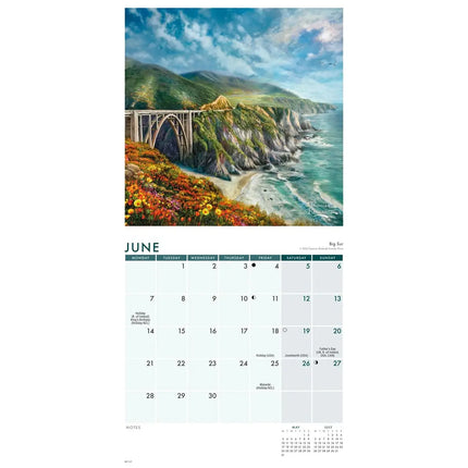 CarouselCalendars Kinkade Studios Kalender 2027 Mini