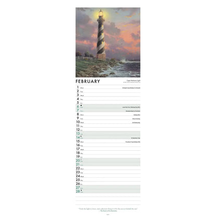 CarouselCalendars Kinkade Studios Kalender 2027 Slimline