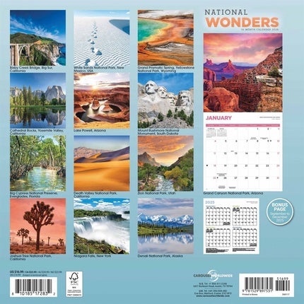 CarouselCalendars Landelijke Wonderen Kalender 2026