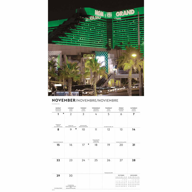 CarouselCalendars Las Vegas Luxe Kalender 2026