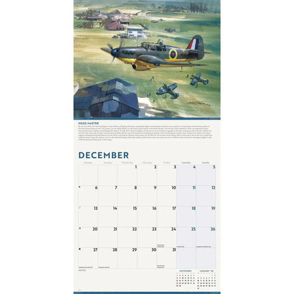 CarouselCalendars Legends of WWII Kalender 2027