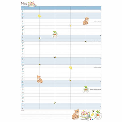 CarouselCalendars Life In The Kitchen A4 Familie Organiser 2026