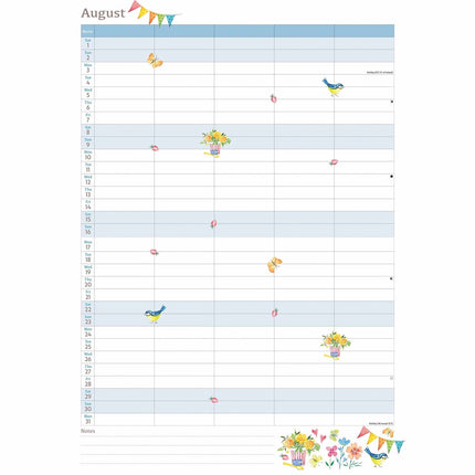 CarouselCalendars Life In The Kitchen A4 Familie Organiser 2026