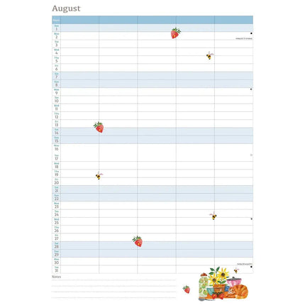 CarouselCalendars Life In The Kitchen A4 Familie Organiser 2026