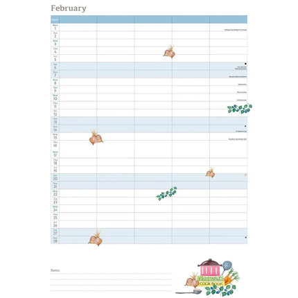 CarouselCalendars Life In The Kitchen A4 Familie Organiser 2026