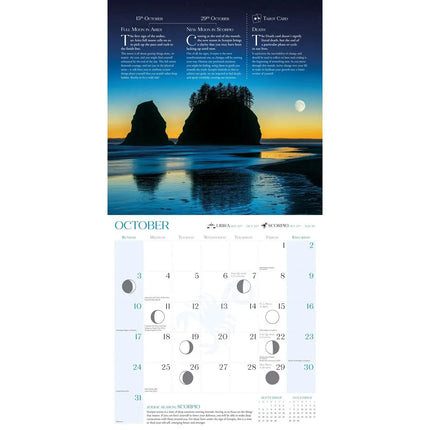 CarouselCalendars Living by the Moon Kalender 2027