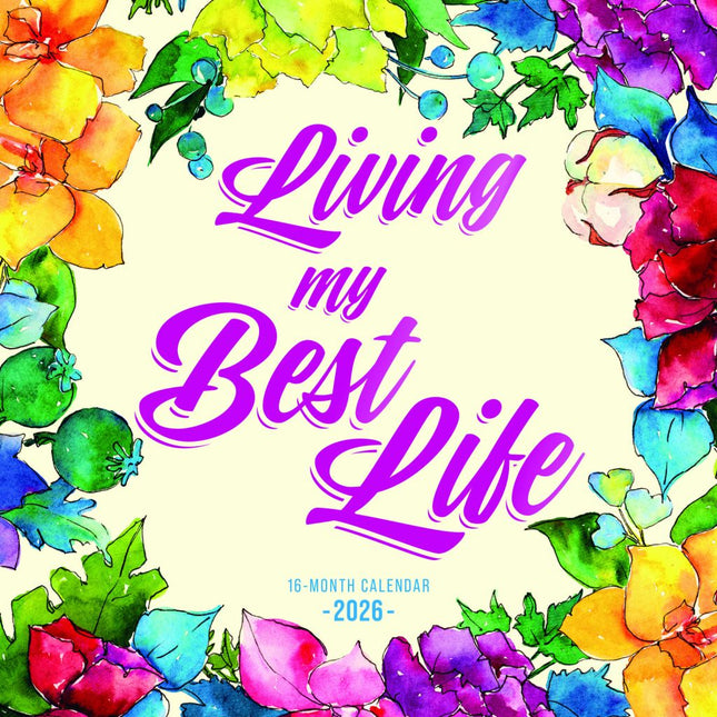 CarouselCalendars Living My Best Life Kalender 2026