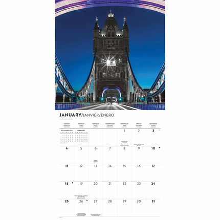 CarouselCalendars London Kalender 2026