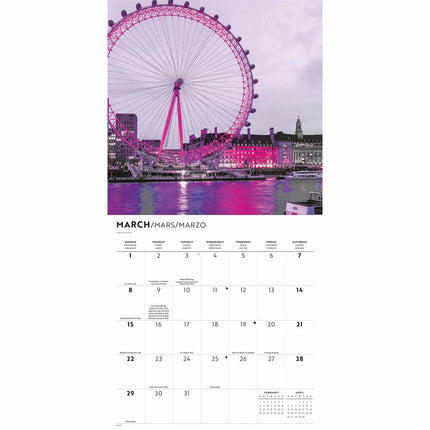CarouselCalendars London Kalender 2026