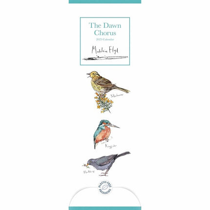 CarouselCalendars Madeleine Floyd, The Dawn Chorus Slim Kalender 2025